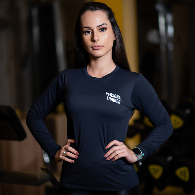 camiseta feminina academia sem manga