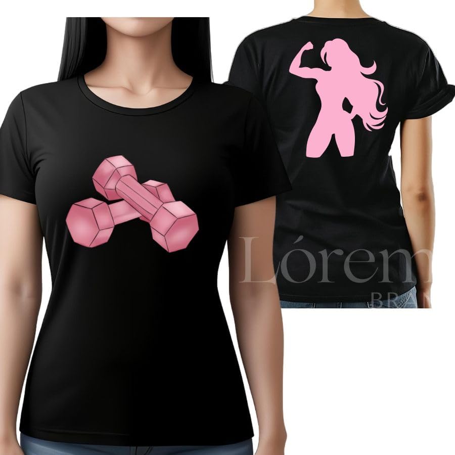 camiseta feminina academia com capuz