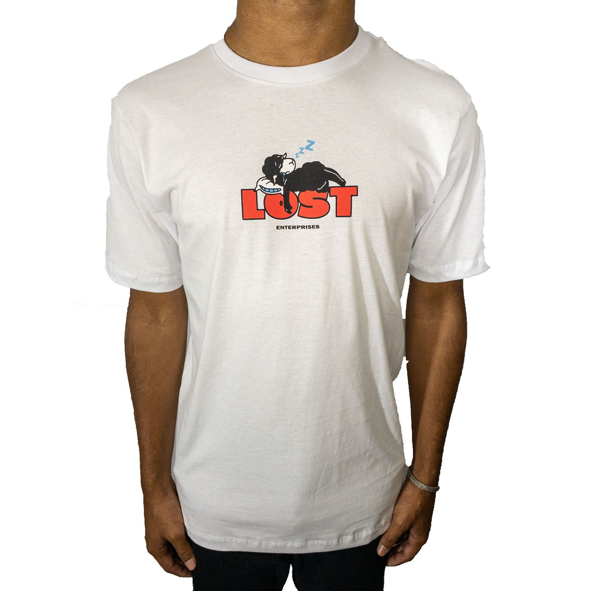camiseta lost stencil