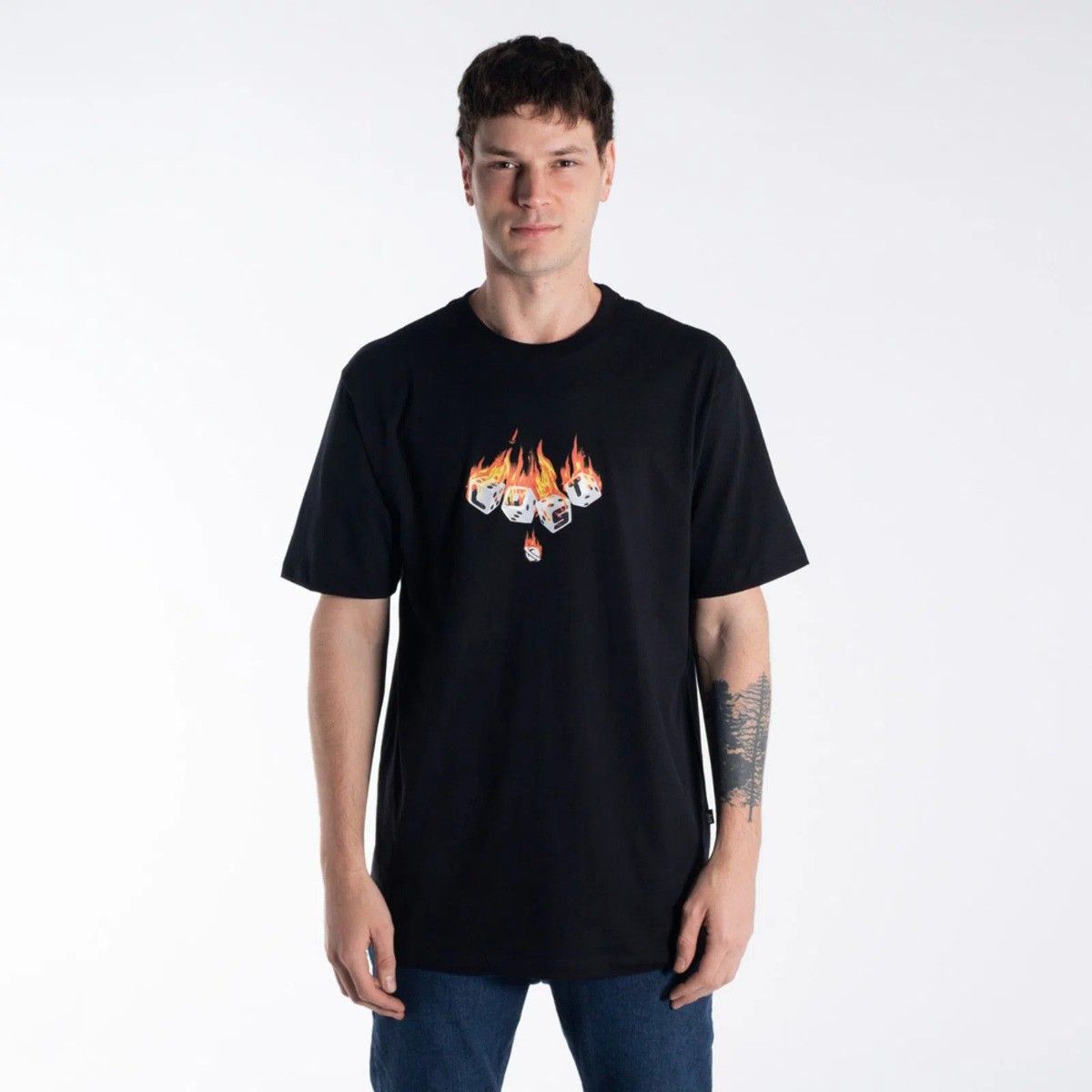 camiseta lost logo