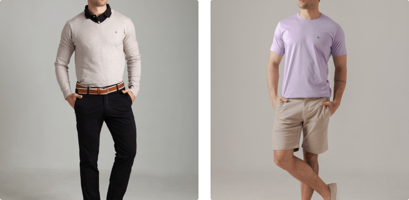 looks com camiseta polo masculina