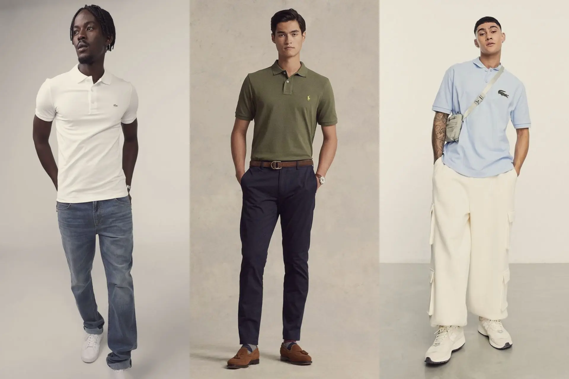 estilo com camiseta polo