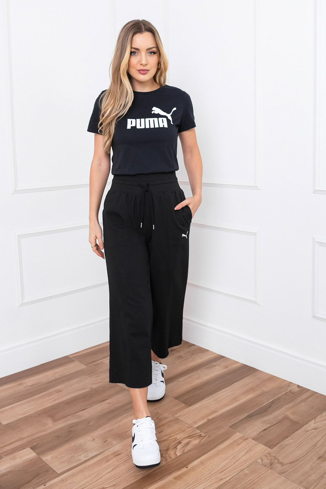 Camiseta Puma feminina oversized