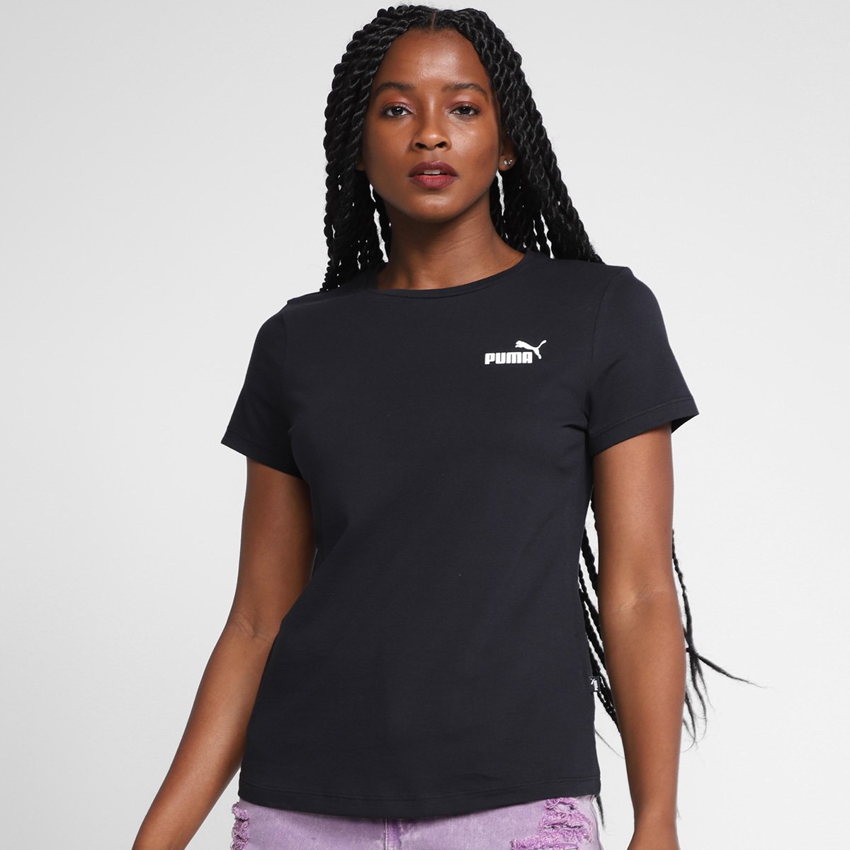 Camiseta Puma feminina com logo