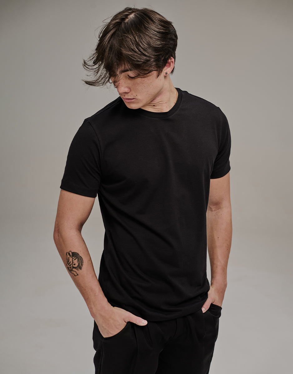 Camiseta Slim com Elastano