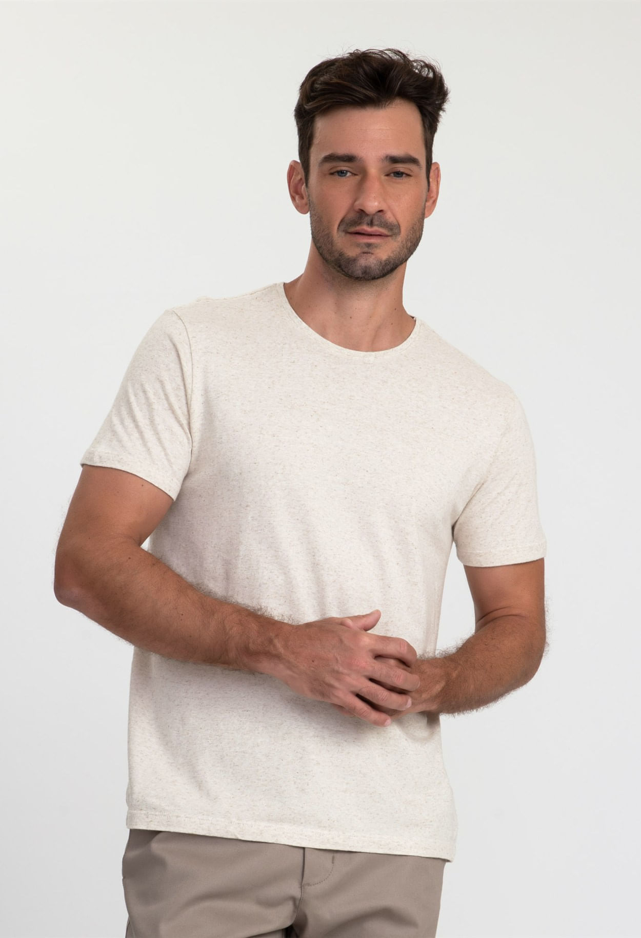 Camiseta Slim Canelada