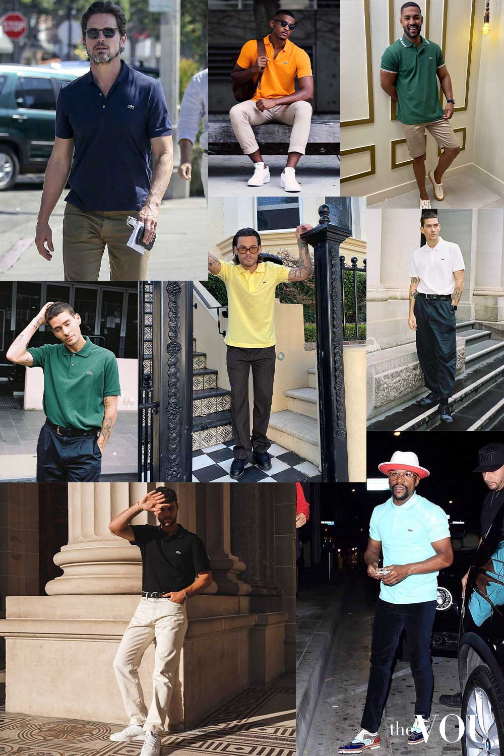 looks com camiseta lacoste masculina