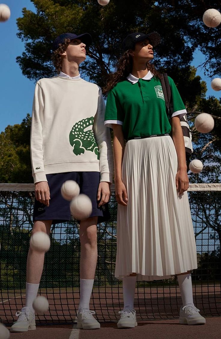 combinações de cores camiseta lacoste