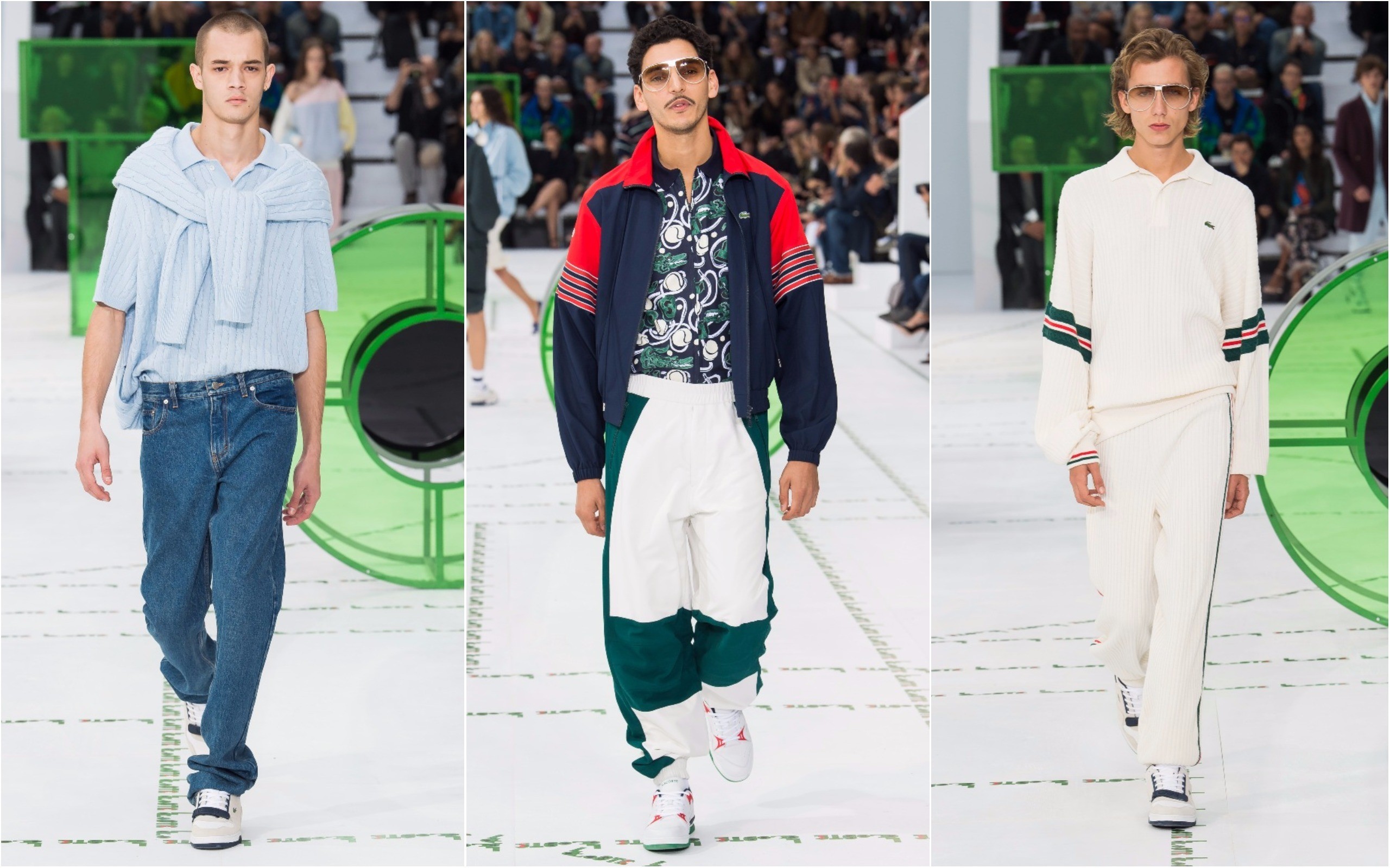 combinações de cores camiseta lacoste