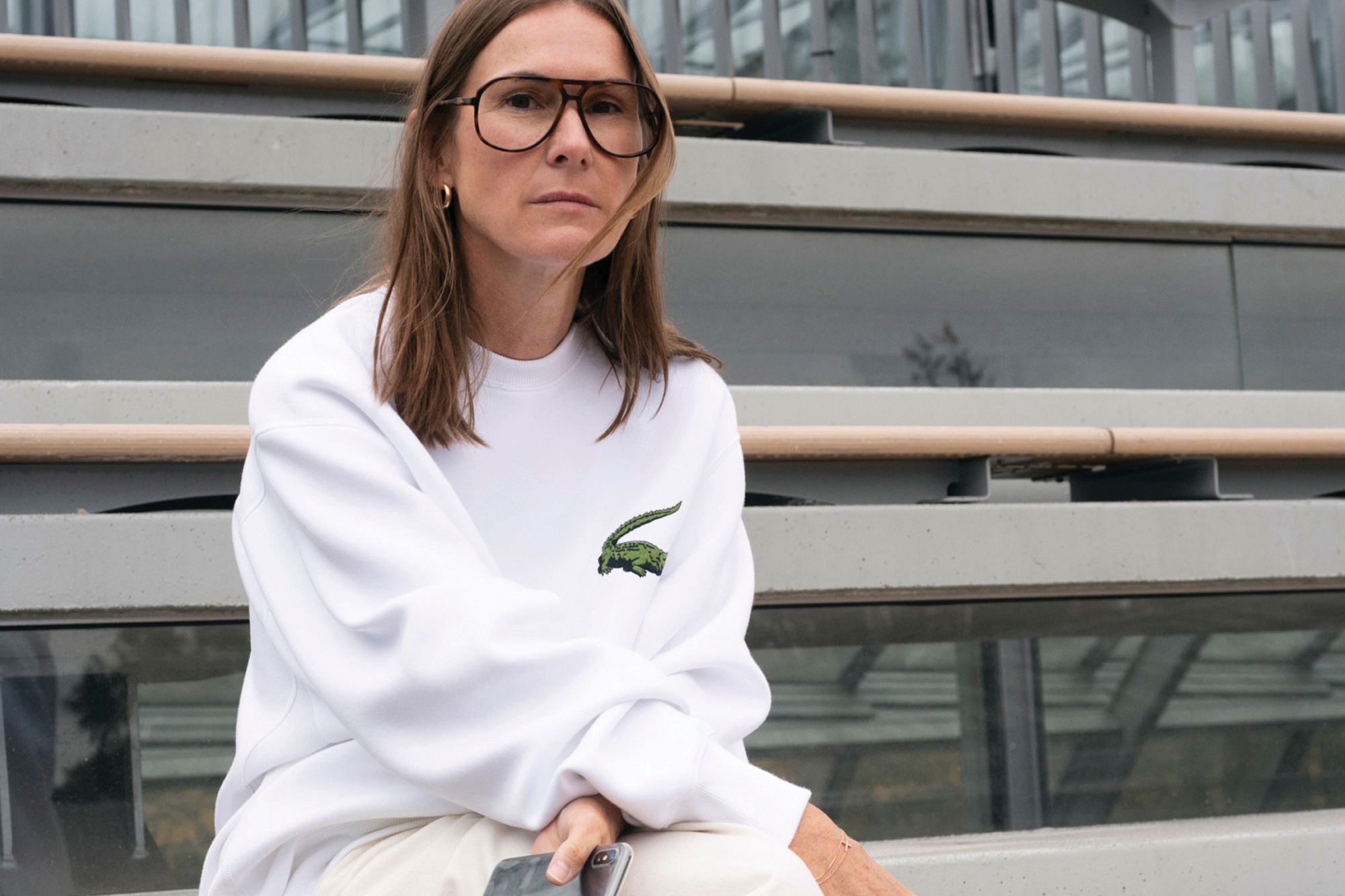 looks com polo lacoste feminina