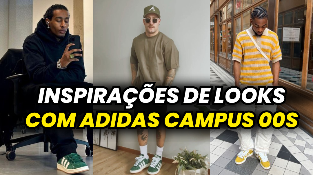 Adidas Campus 00s looks masculinos