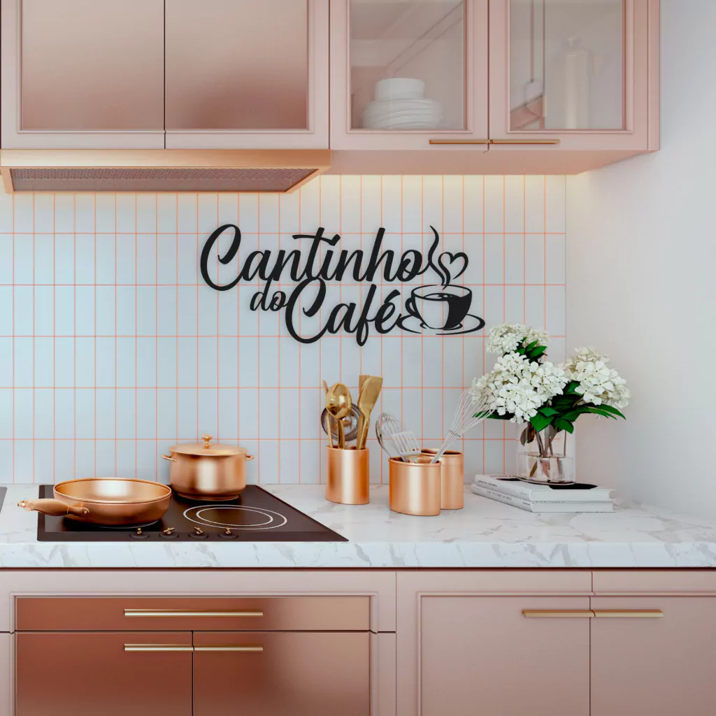 como montar um cantinho do café