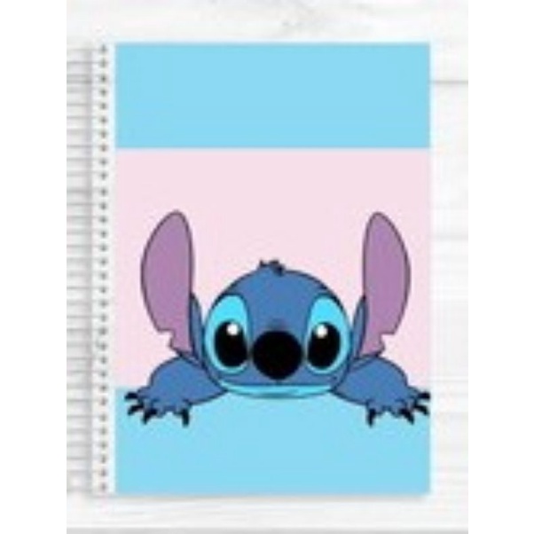 capa caderno stitch fofo