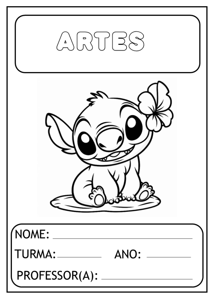 etiqueta caderno stitch