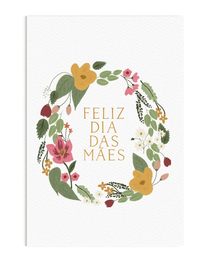 cartão dia das mães emocionante