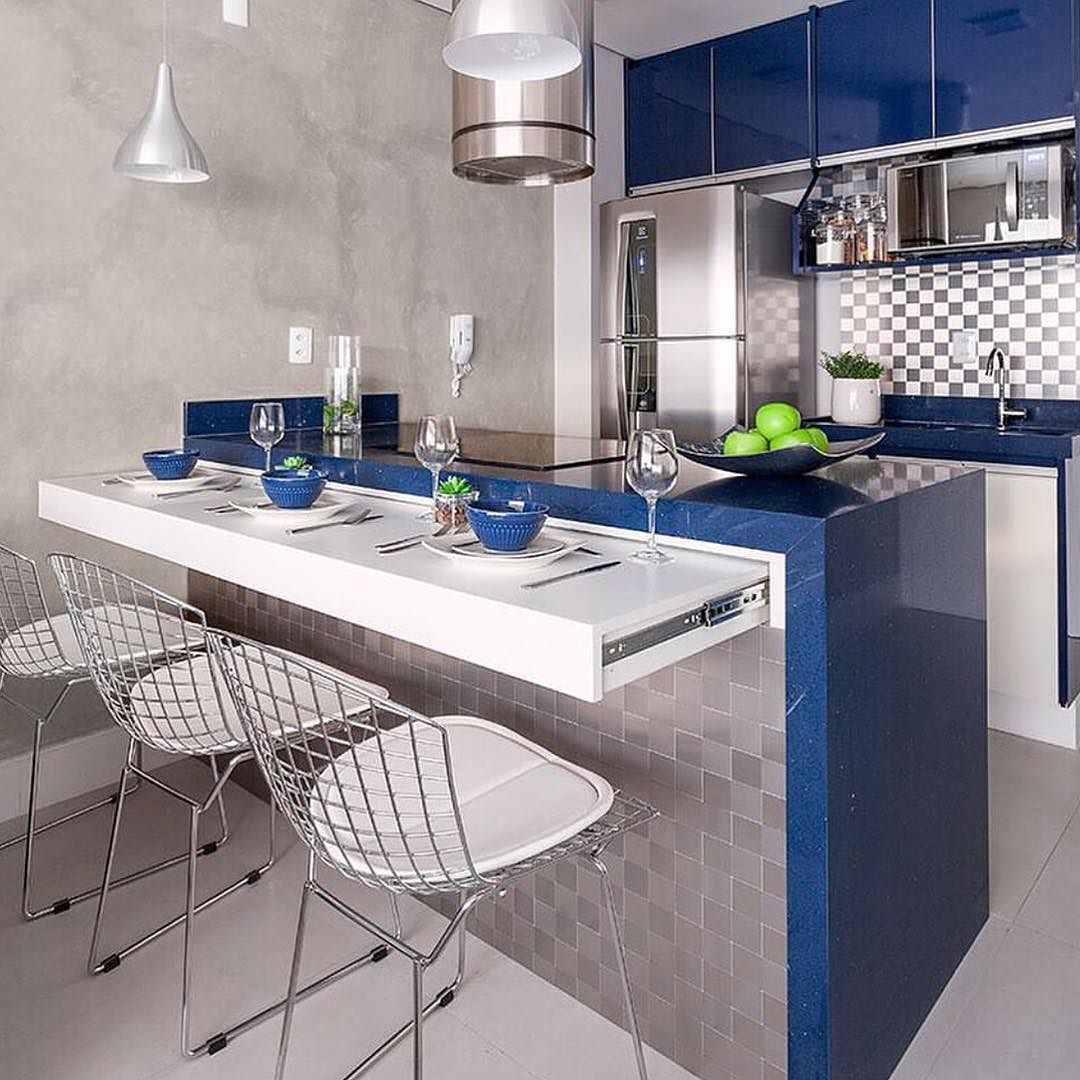 apartamento com cozinha americana