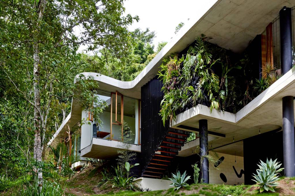 Teto verde em residências