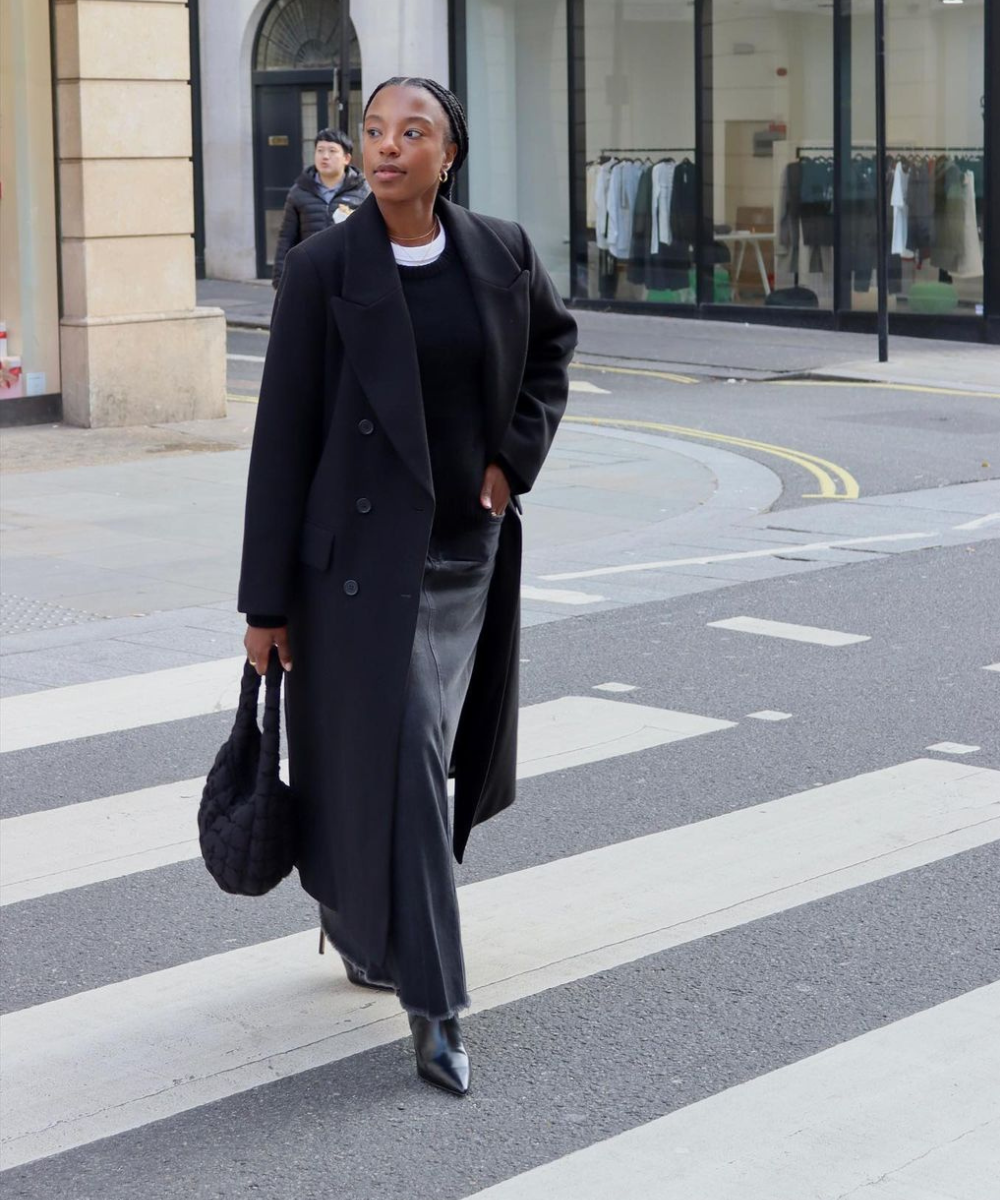 Como escolher o casaco preto perfeito para cada tipo de frio