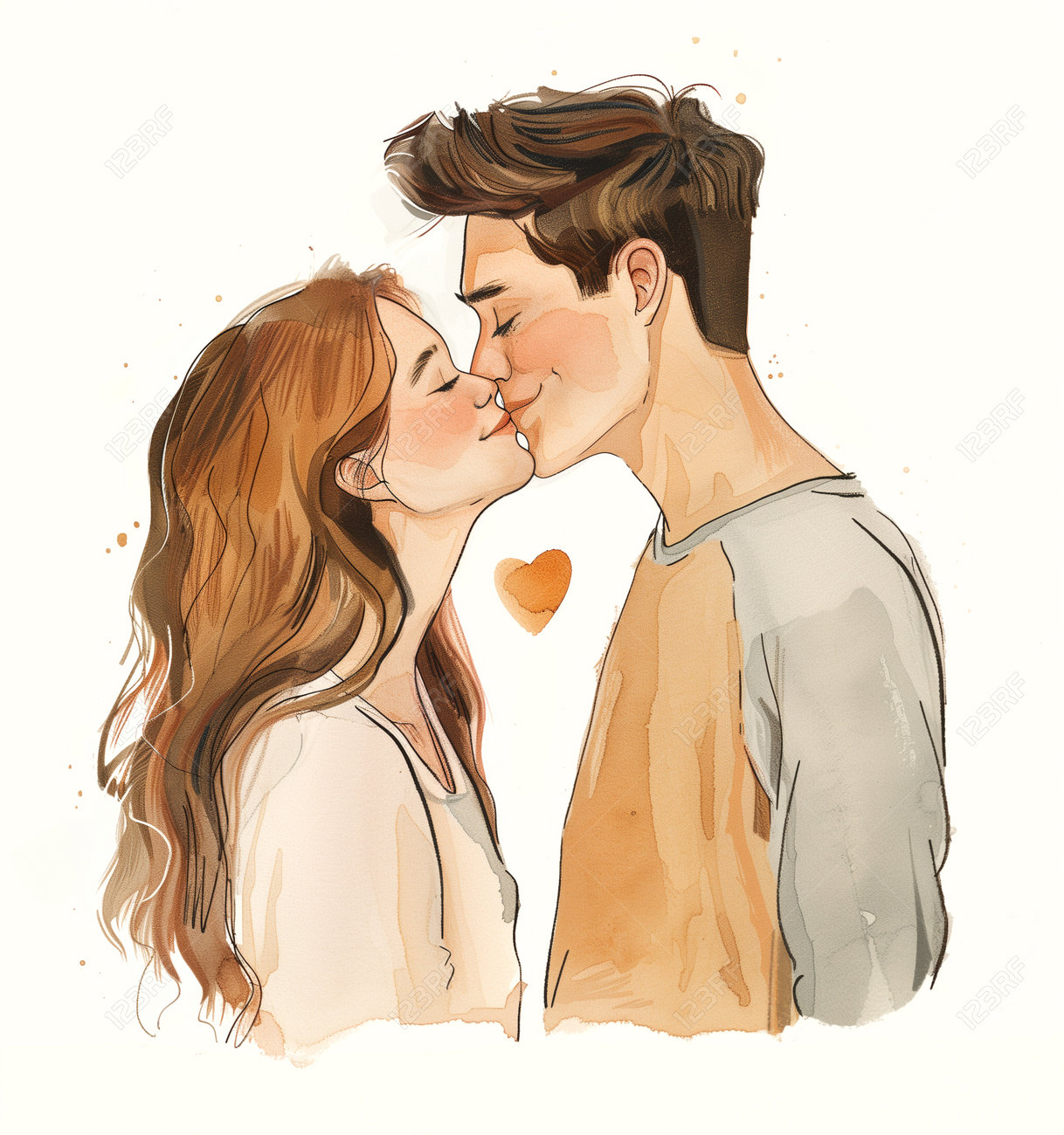 silhueta casal beijando