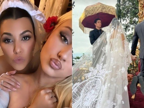 casamento kourtney e travis