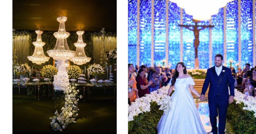 Vestidos de noiva 2026: Tendências em tecidos e design