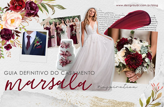 Casamento Marsala no Outono e Inverno: Dicas Essenciais de Organização