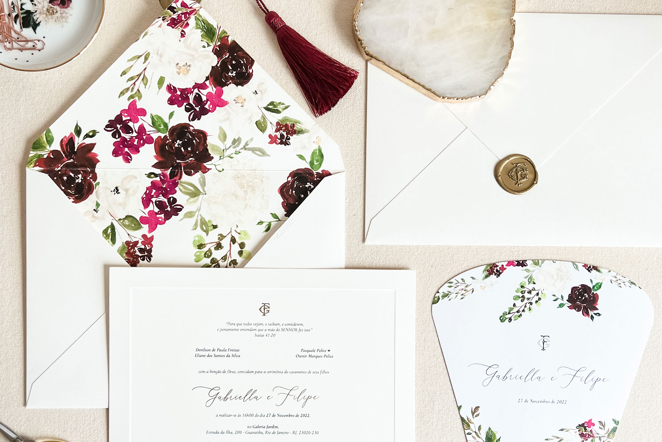 Como Escolher a Paleta de Cores Perfeita para seu Casamento Marsala