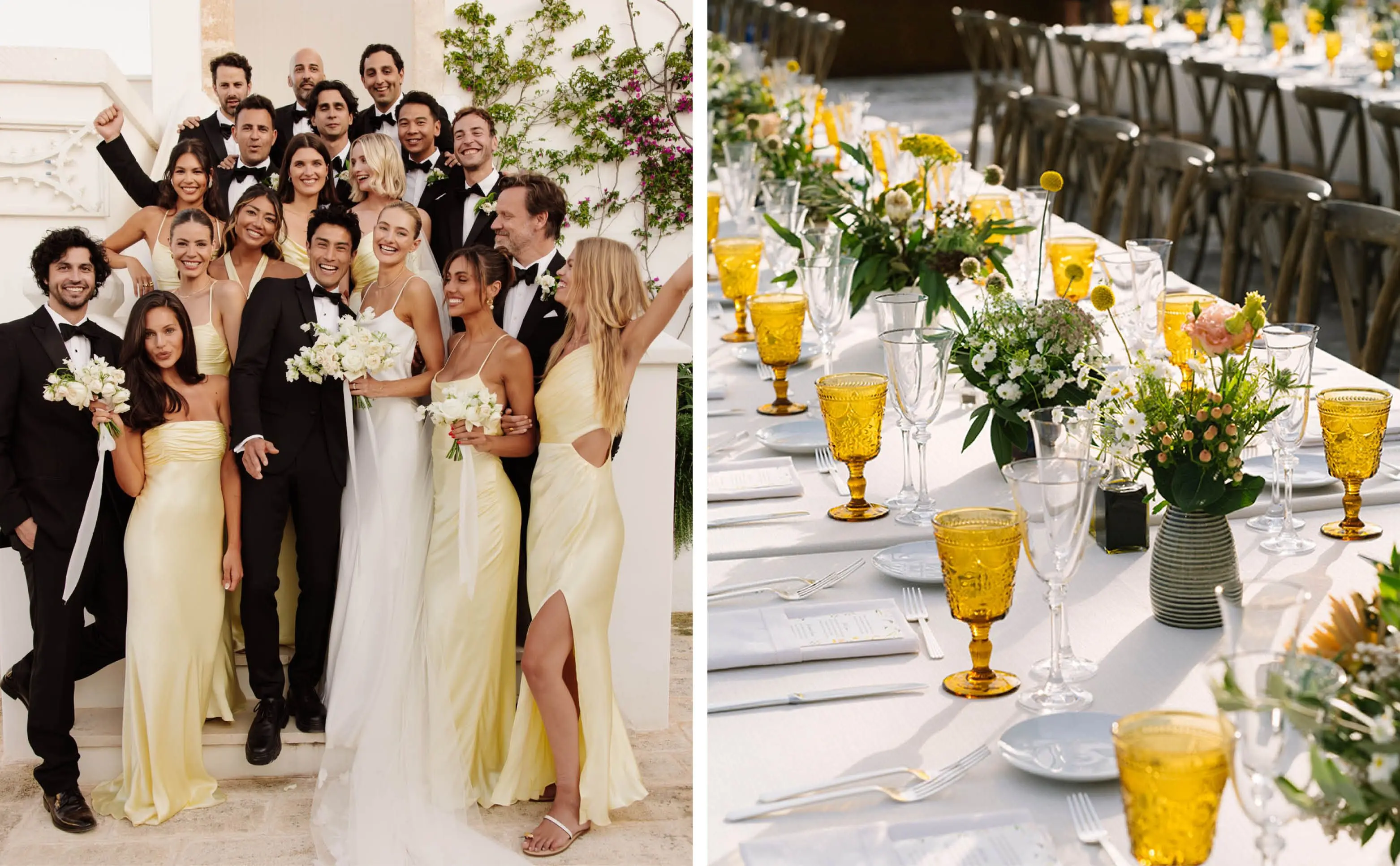 Tendências de Cores para Casamento 2025: O Amarelo em Destaque