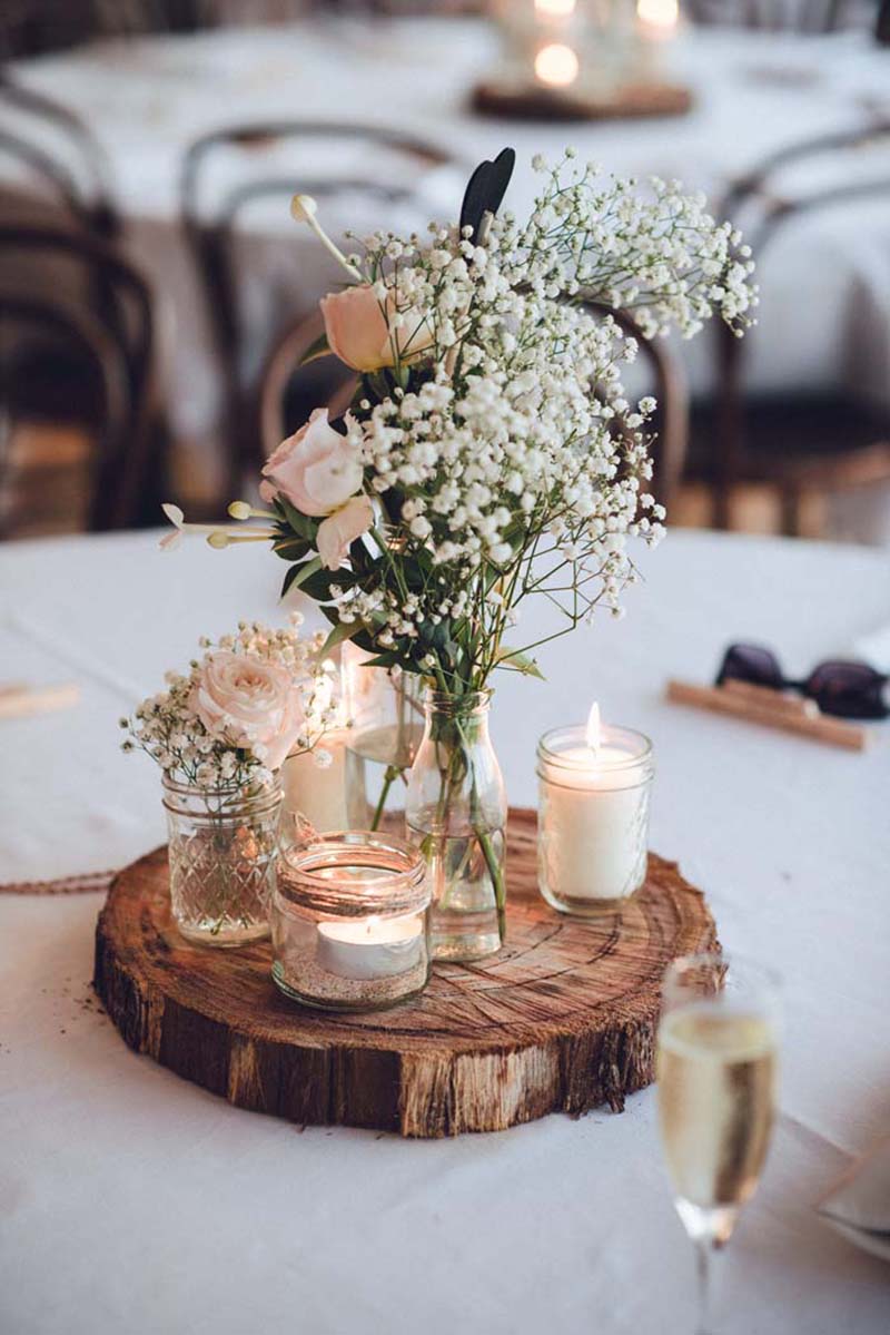 centro de mesa casamento com suculentas