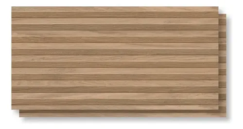 Painel ripado cerâmico