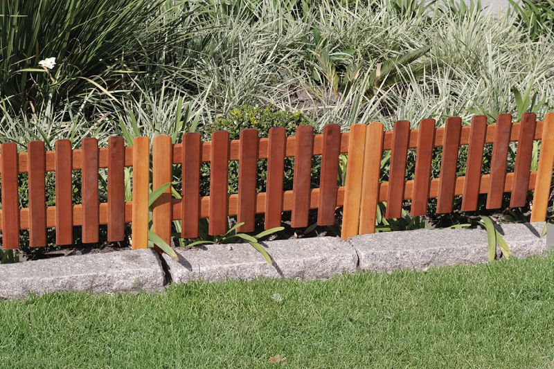 cerca flexível para jardim