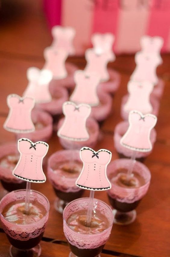 cha de langerie ideias