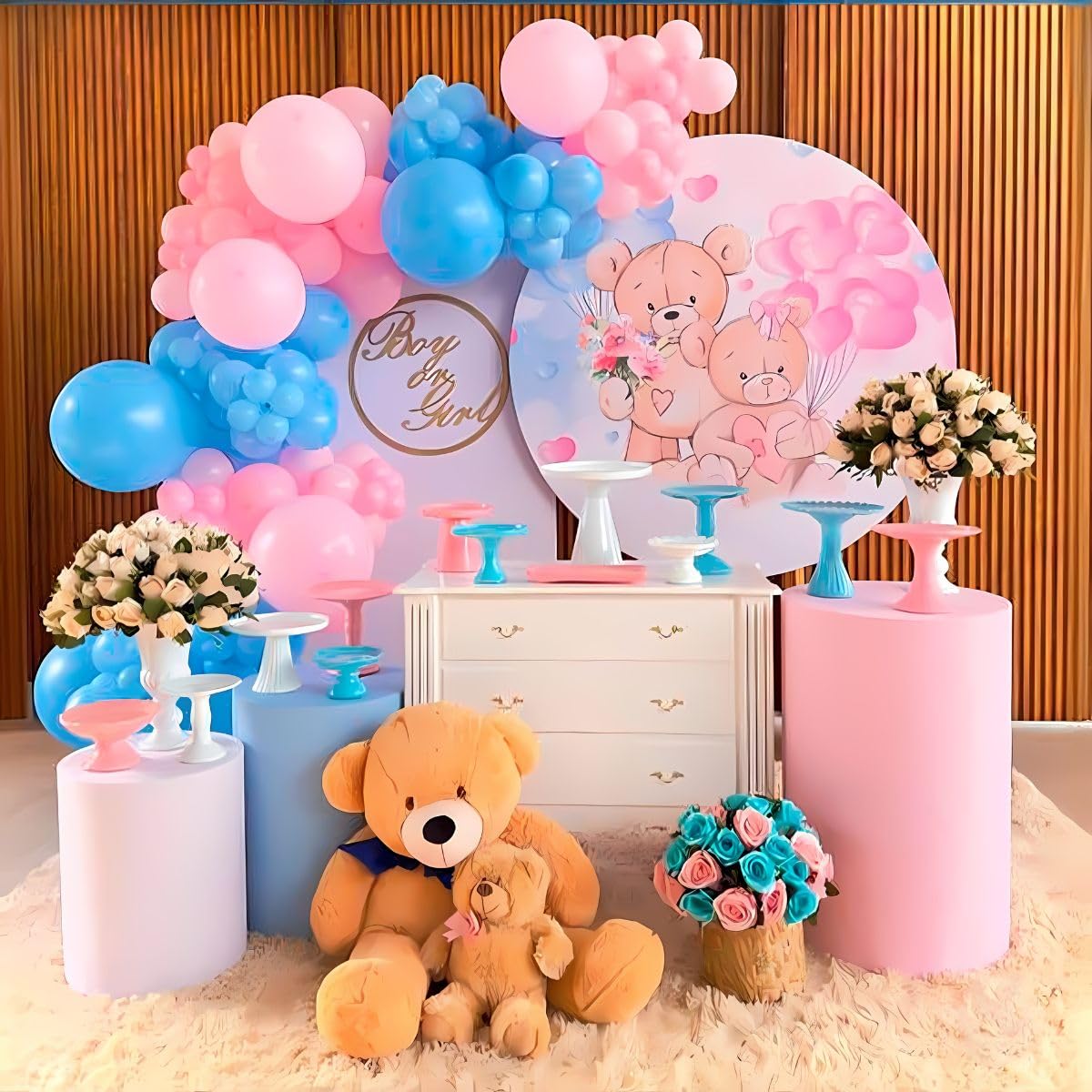 decoração chá revelação DIY fácil