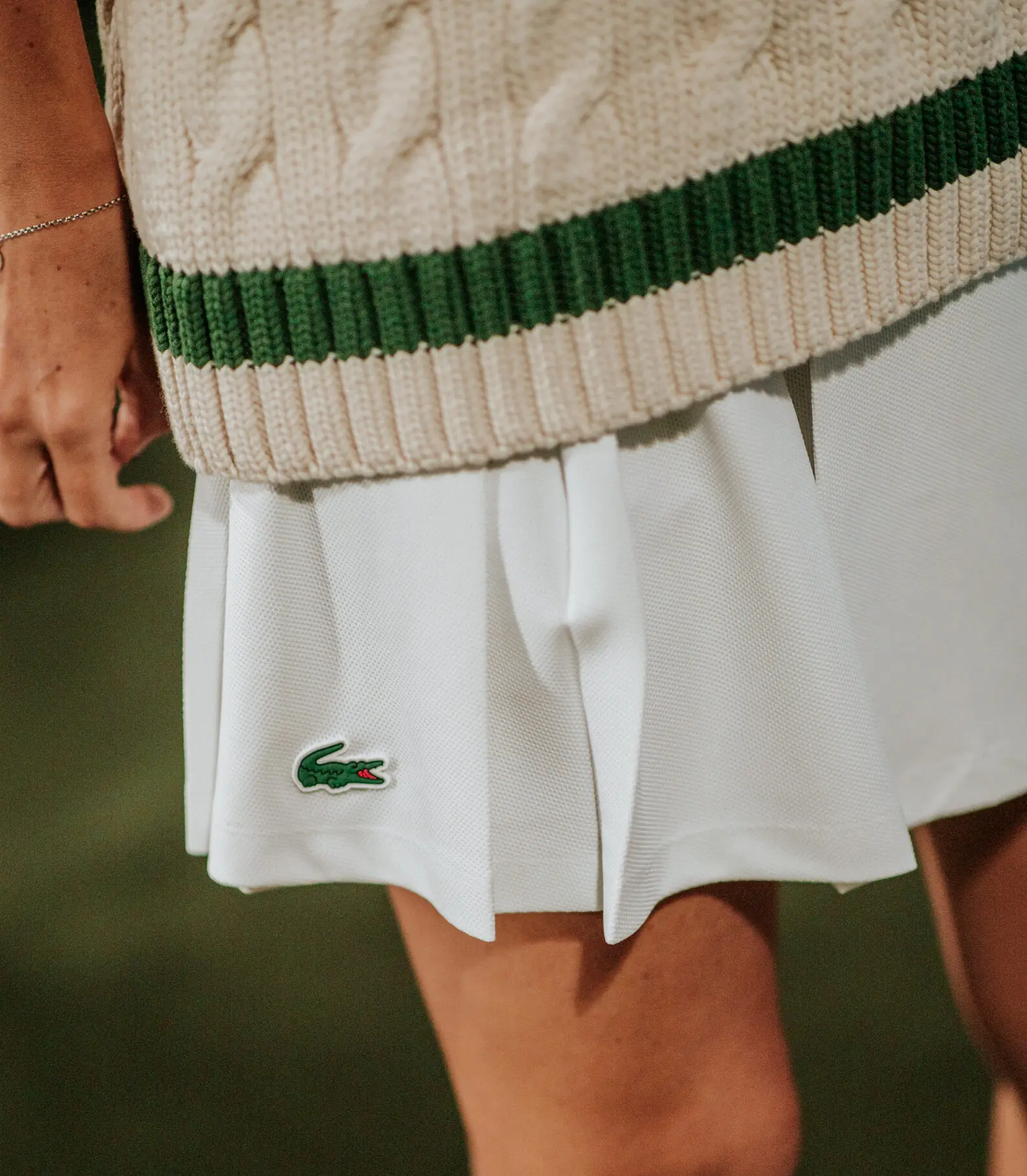 chinelo lacoste verão
