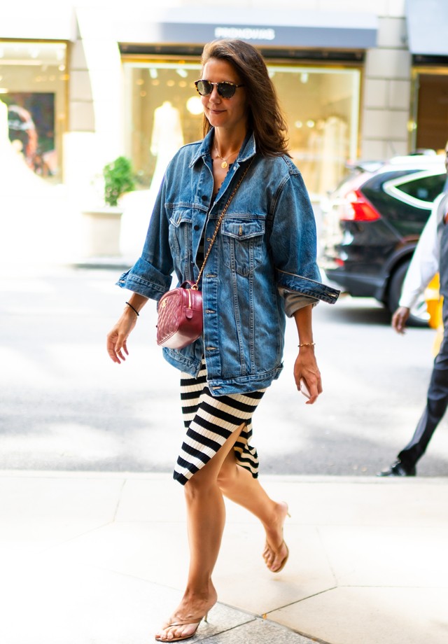 looks com chinelo Piccadilly