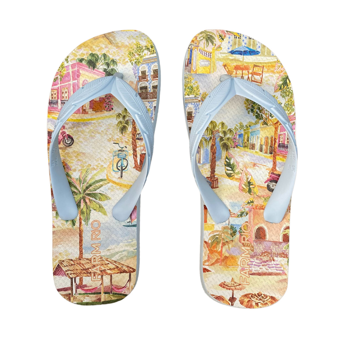 Tendências de verão: Chinelos FARM e a moda praia brasileira