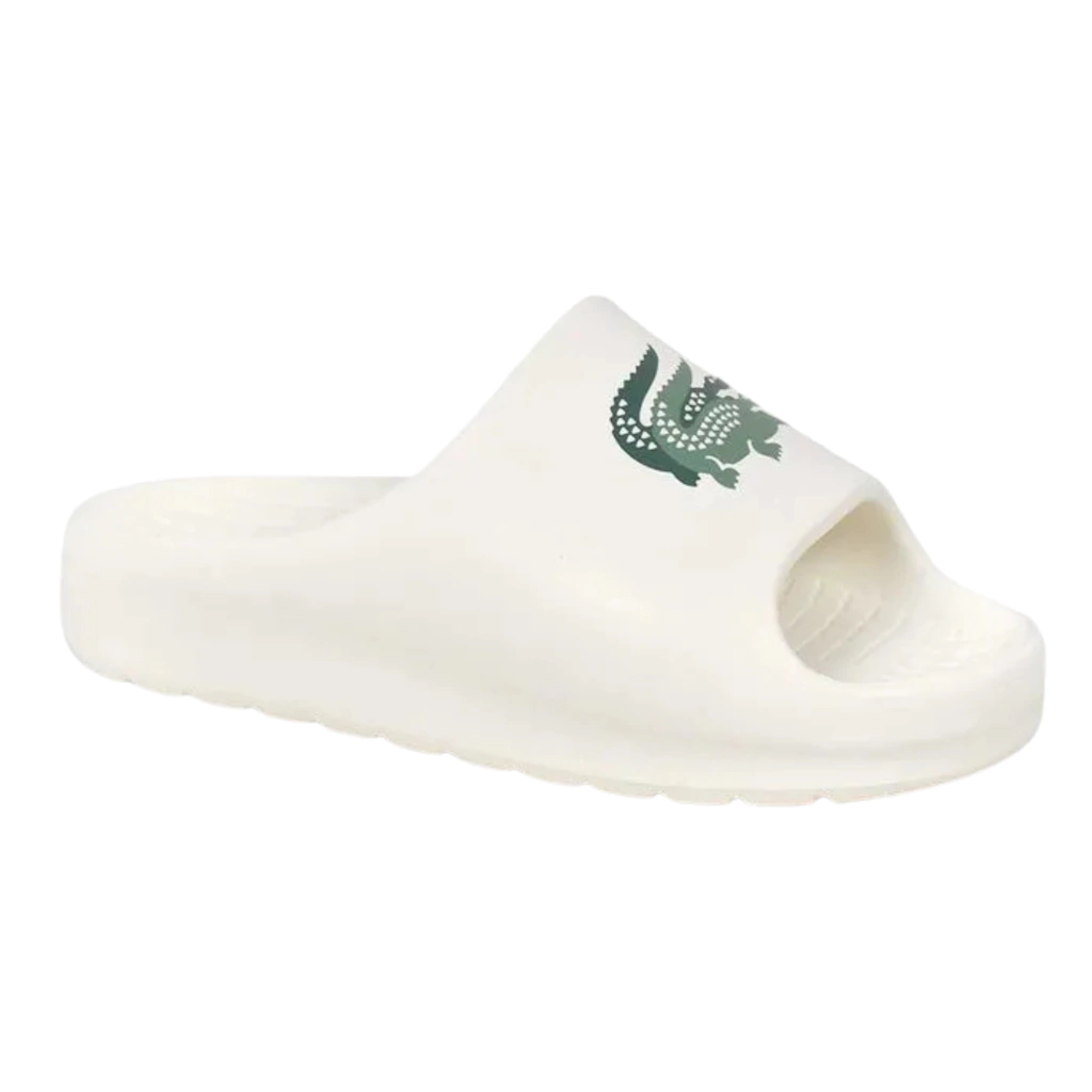 chinelo lacoste branco outfit