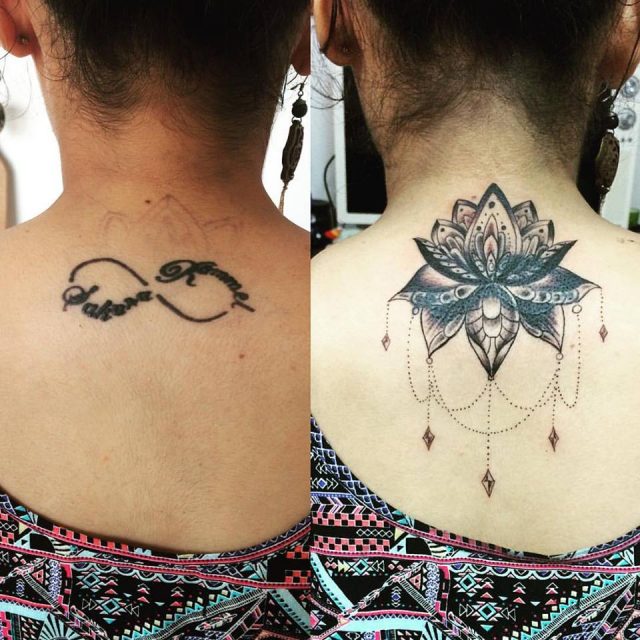 cobertura de tatuagem feminina