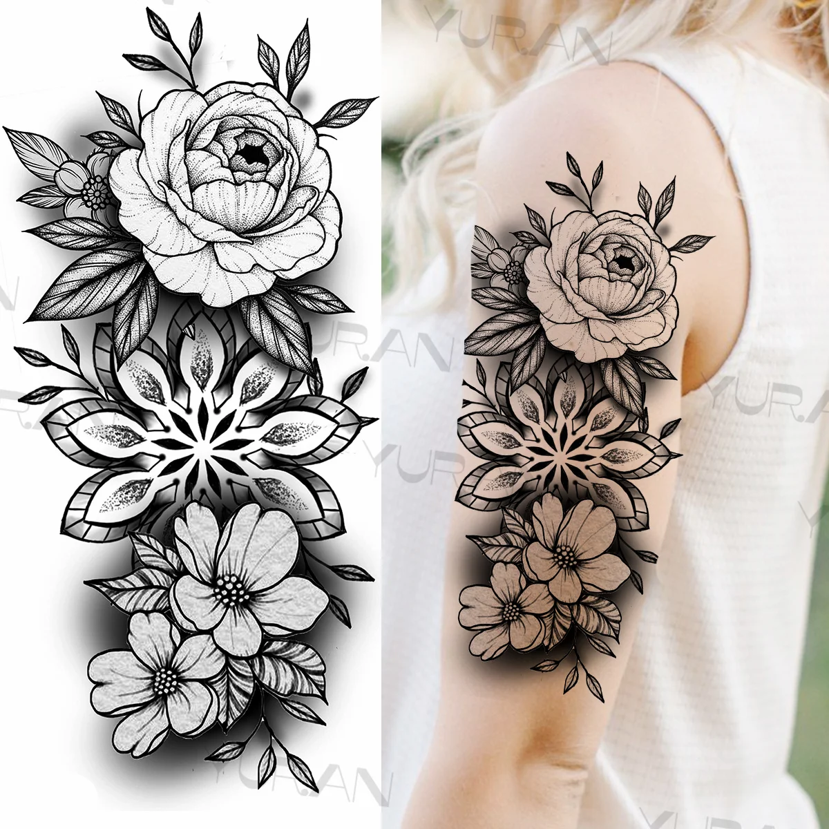 ideias de tatuagem feminina para cobrir outra