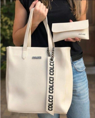 Bolsa Colcci de couro
