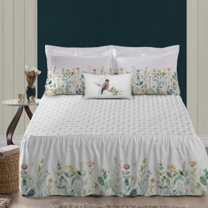 Inspirações de Decoração com Colchas Casal Bordadas e Porta-Travesseiros