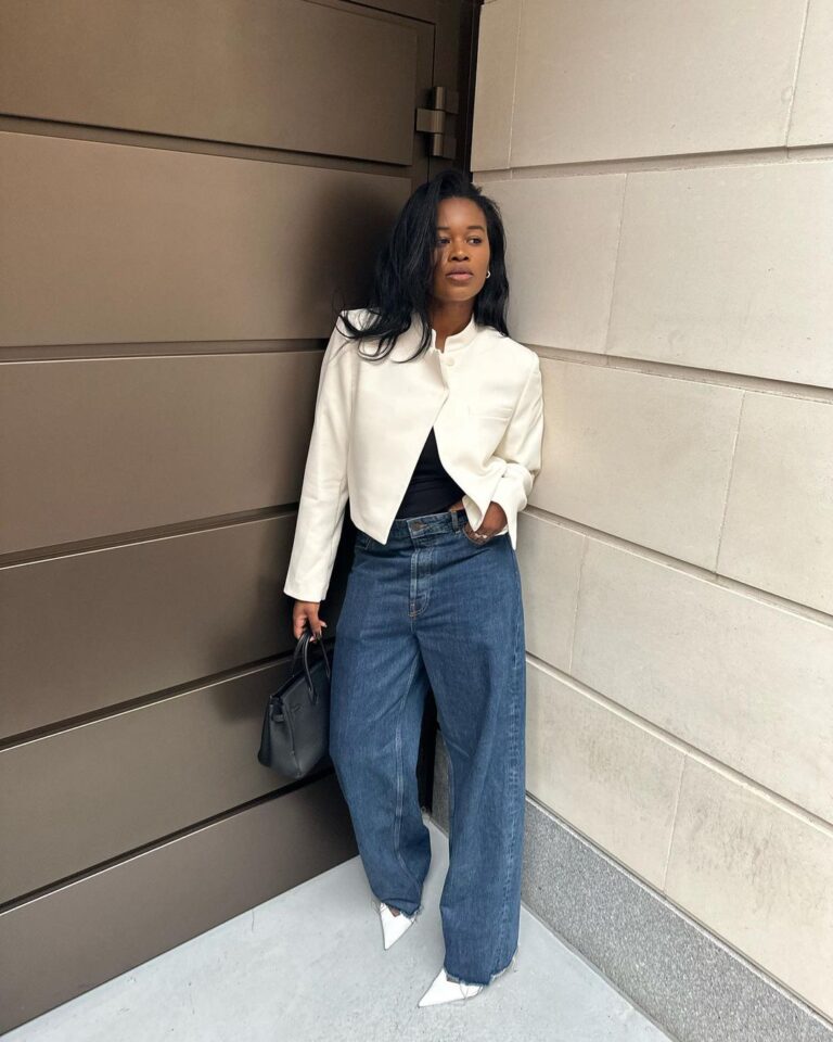 como fazer nó na camiseta oversized para wide leg