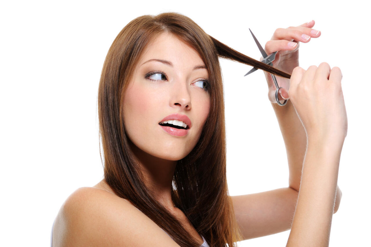 dicas para cortar cabelo reto