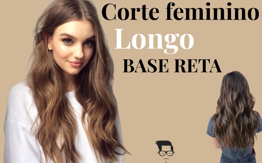 corte reto cabelo médio