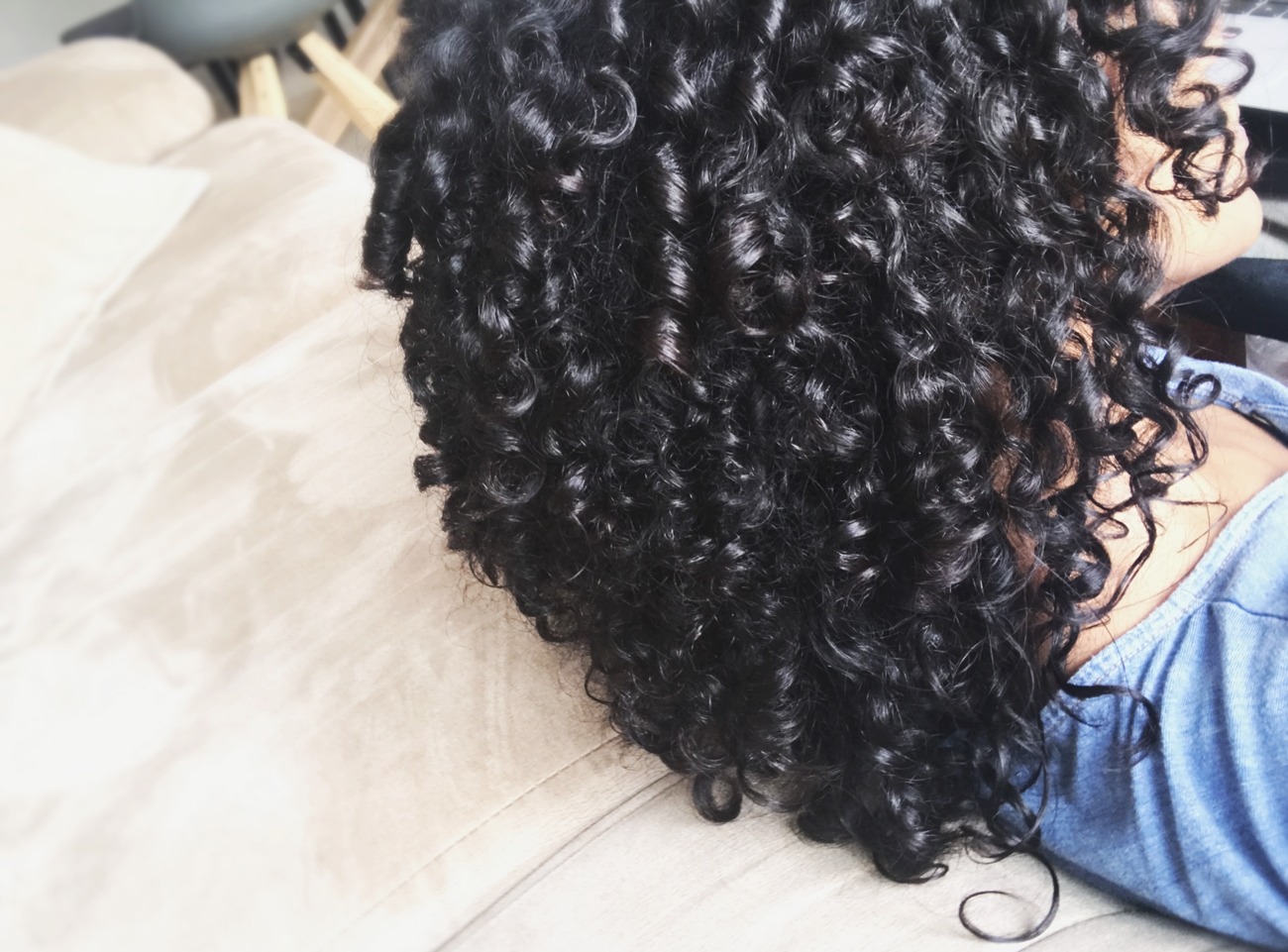 receita caseira brilho extra cabelo preto cacheado