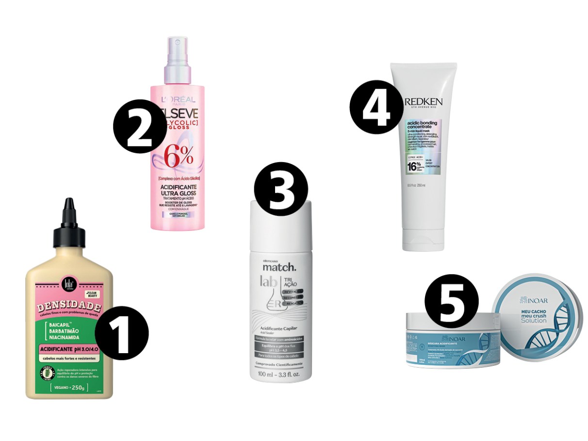 1. Acidificante Capilar: O Que É e Como Escolher o Melhor para Seu Cabelo
2. Vinagre de Maçã no Cabelo: Benefícios e Receitas Caseiras de Acidificação
3. Como Identificar se Seu Cabelo Está Poroso e Precisa de Acidificação
4. Acidificação vs. Hidratação: Qual a Diferença e Como Combinar os Tratamentos
5. 5 Marcas de Acidificante Capilar Recomendadas por Profissionais