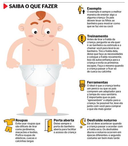 erros comuns ao fazer o desfralde e como evitá-los