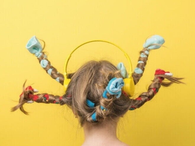 cabelo maluco para escola passo a passo
