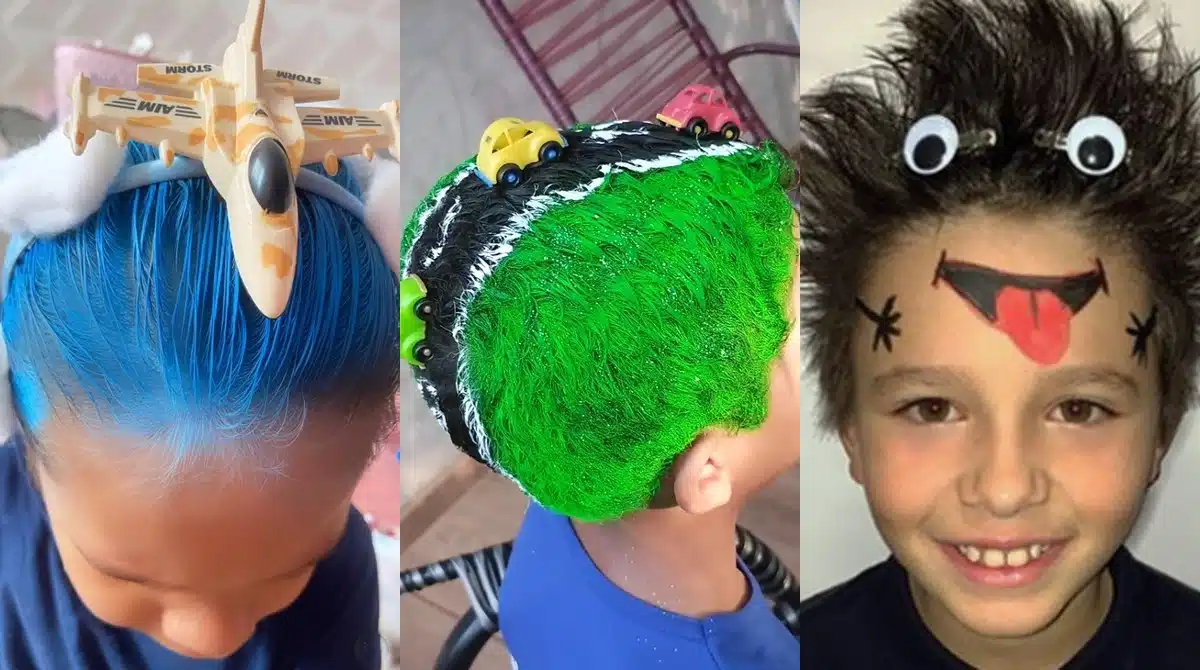 penteado maluco fácil e rápido