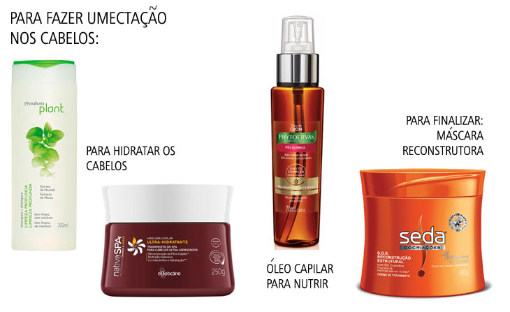 erros comuns ao fazer umectação no cabelo